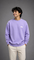 HAVENLOOP Men's Sweatshirt Lavender 320 GSM Cotton